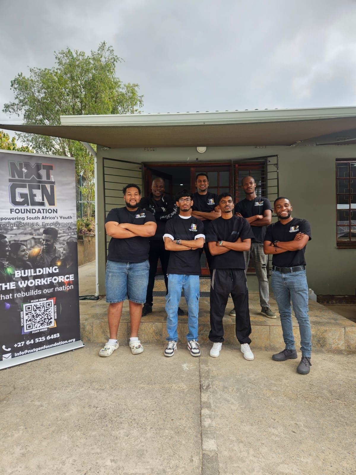 Young people mentoring one another at an NXT GEN Foundation program